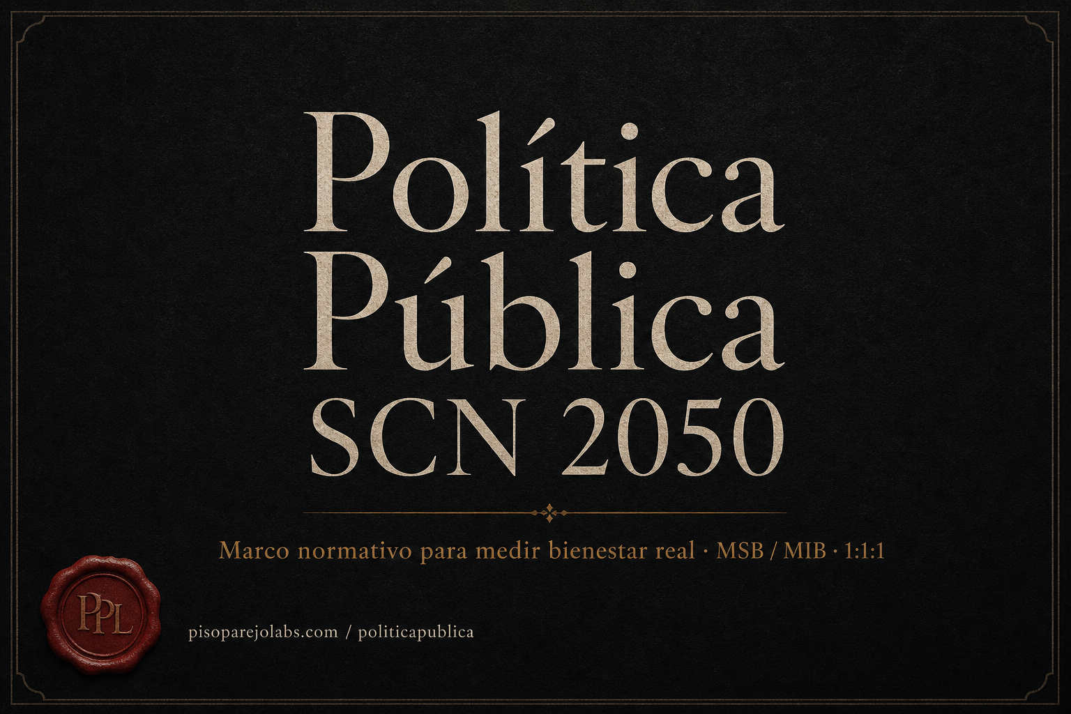 SCN 2050 National Ledger